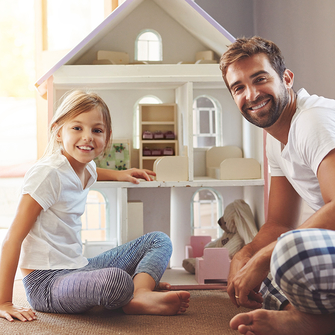 Haus bauen für die junge Familie