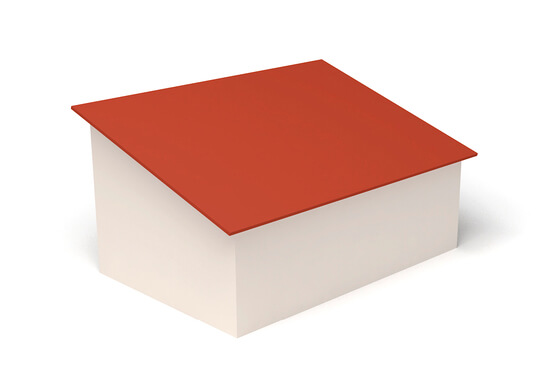 Dachform Pultdach