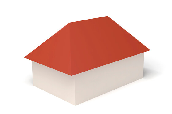 Dachform Walmdach