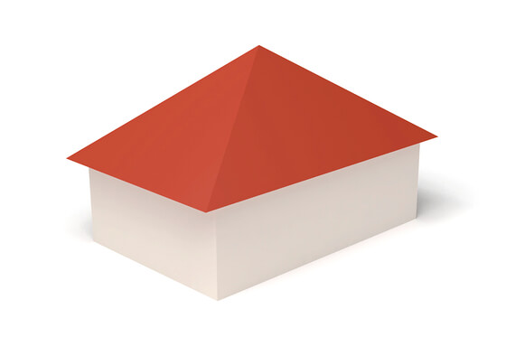 Dachform Zeltdach