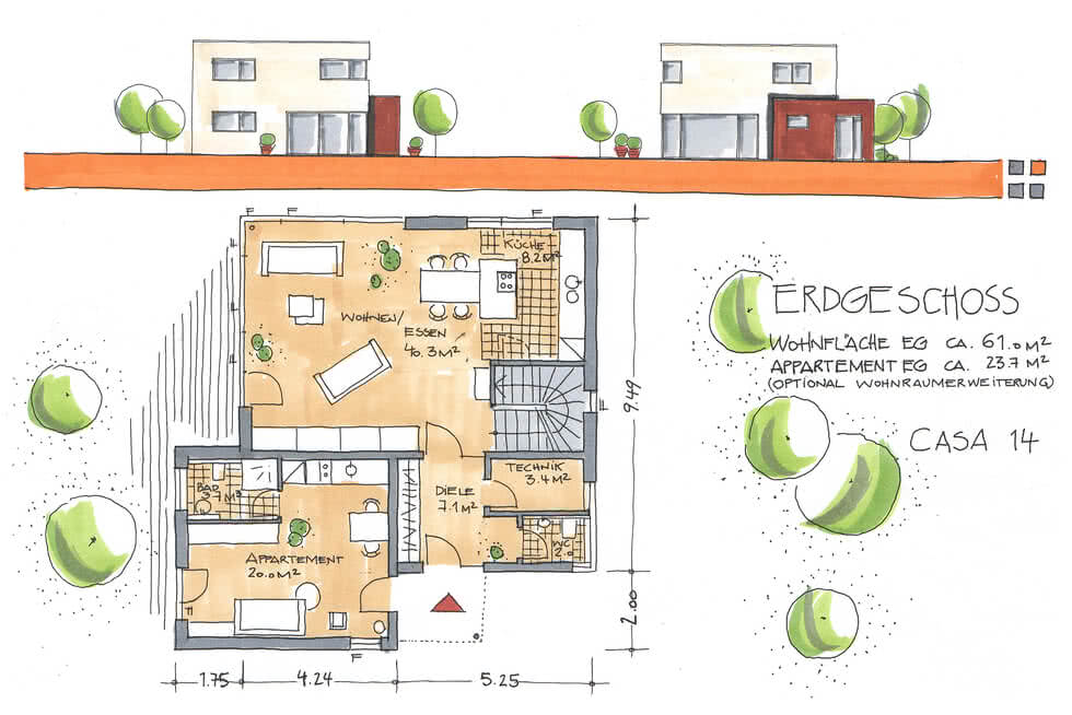 casa 14