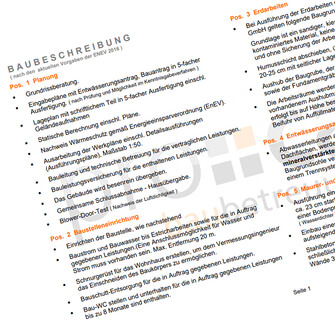 Leistungs- und Baubeschreibung 12/2017