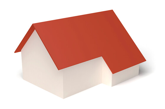 Dachform Schleppdach