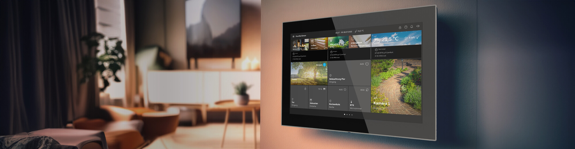 smart home panel busch free