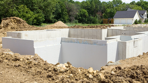 Kellerabdichtung mit wu beton weisse Wanne